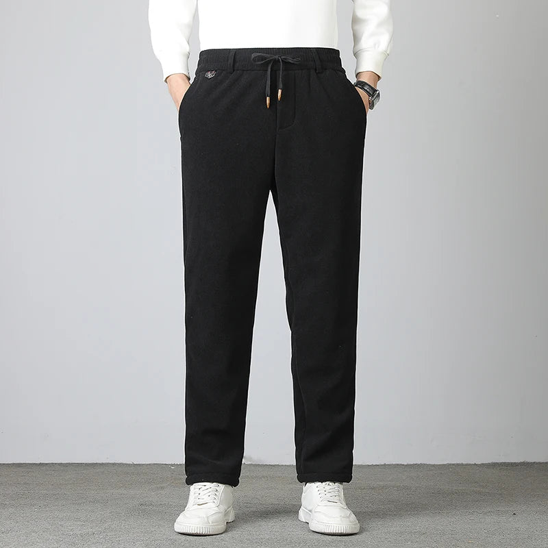 "Corte Morbida" – Corduroy Fleece Pants By Enzo Bellari®