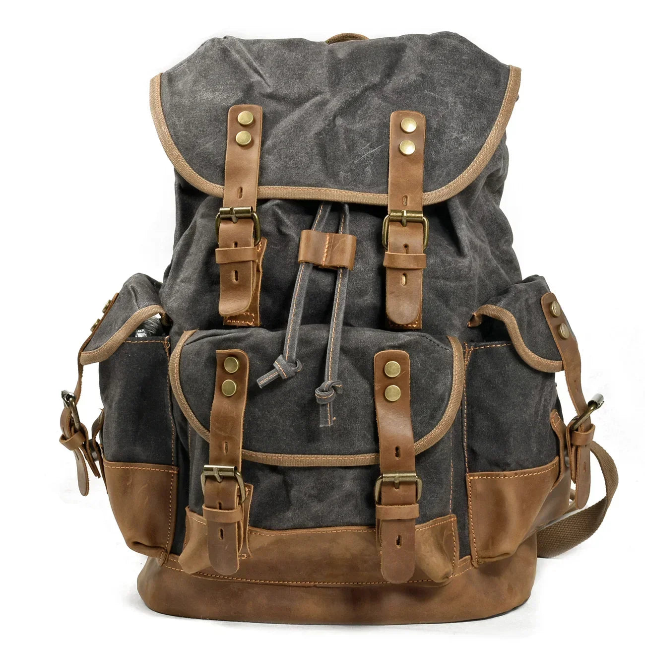 "Fior di Vento" – Waterproof Waxed Canvas Backpack By Enzo Bellari®