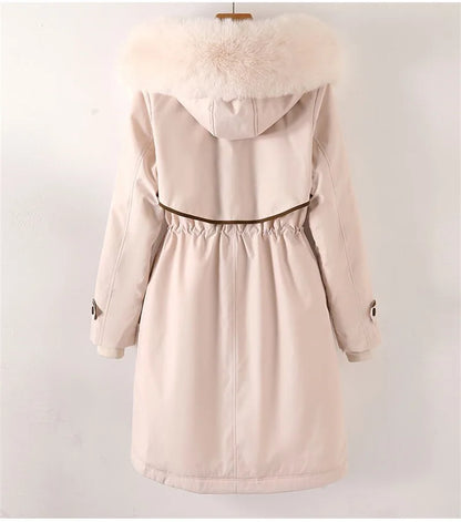 "Neve Elegante" – Fur Hooded Parka By Enzo Bellari®