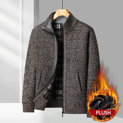 "Pelliccia Invernale" – Plush Cardigan Jacket By Enzo Bellari®