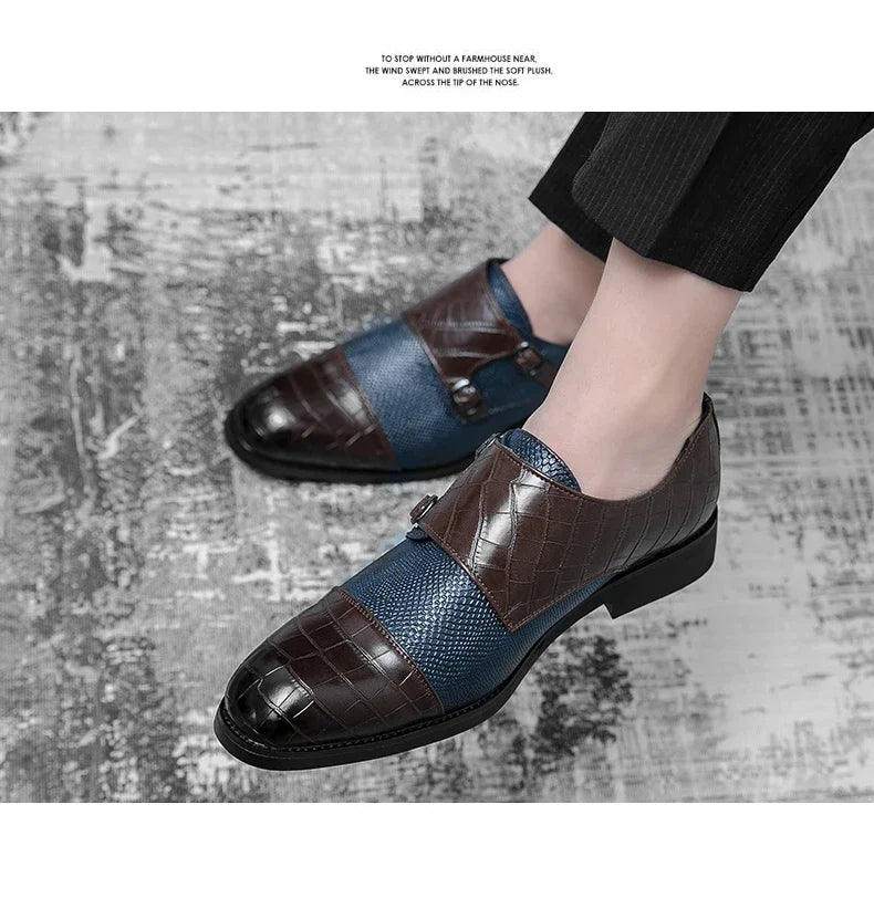 "Oro di Mare" – Leather Cap Toe Oxford Shoes By Enzo Bellari®