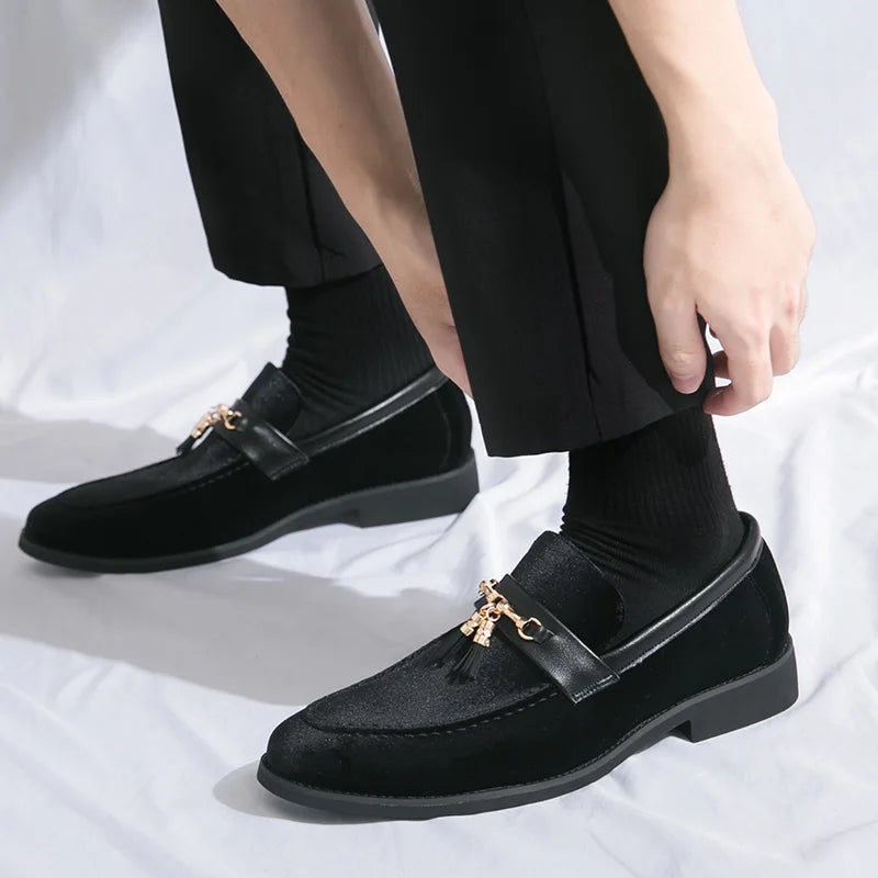 "Fior di Vento" – Patchwork Leather Loafers By Enzo Bellari®