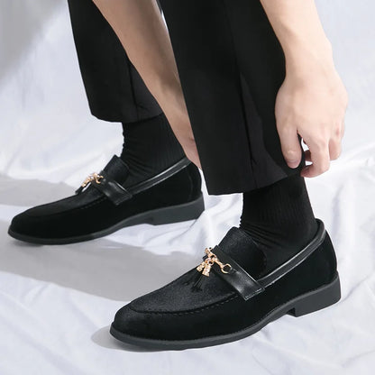 "Fior di Vento" – Patchwork Leather Loafers By Enzo Bellari®