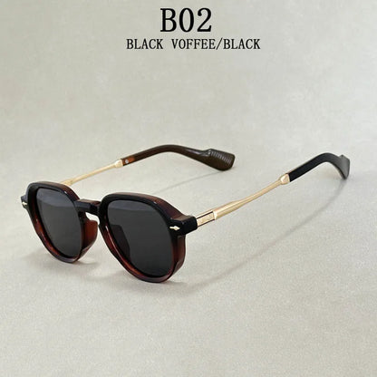 "Luce di Mare" – Vintage Oval Sunglasses By Enzo Bellari®