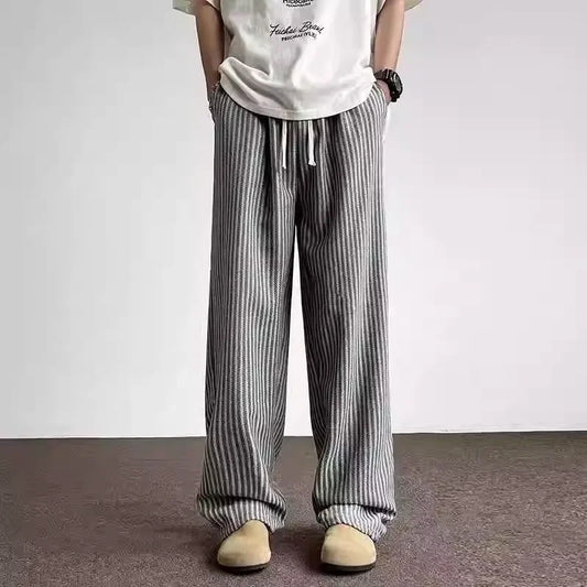 "Il Rilassato" – Striped Casual Pants By Enzo Bellari®