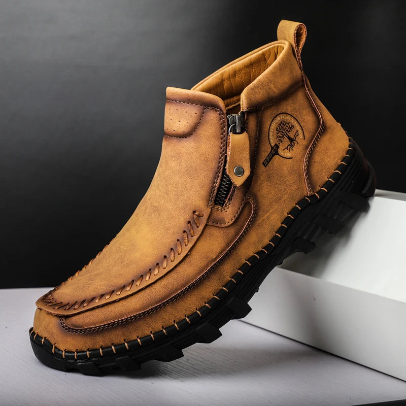 "Punto Alto" – Handmade High-Top Boots By Enzo Bellari®