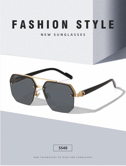 "Vista Leggera" – Semi-Rimless Sunglasses By Enzo Bellari®