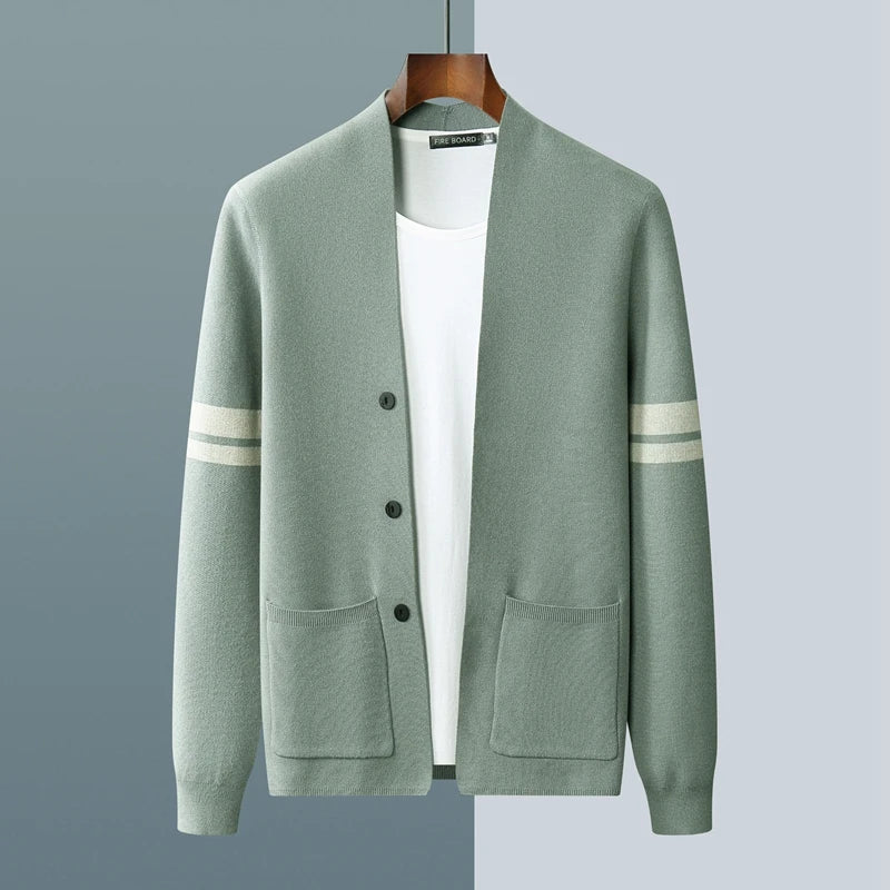 "Aria Serenata" – Merino Wool Knitted Coat By Enzo Bellari®