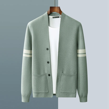 "Aria Serenata" – Merino Wool Knitted Coat By Enzo Bellari®