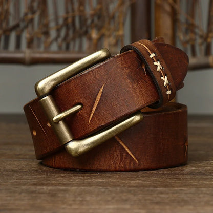 "Cintura Vera" – Genuine Leather Belt By Enzo Bellari®
