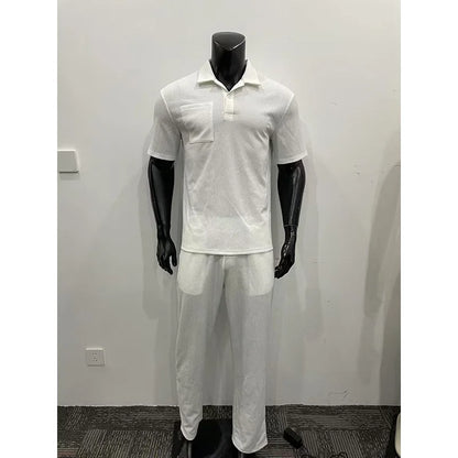 "Trama Estiva" – Jacquard Suit Set By Enzo Bellari®