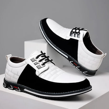 "Vento Lieve" – Classic PU Leather Shoes By Enzo Bellari®