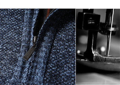 "Collo Alto" – Fleece Turtleneck Sweater By Enzo Bellari®