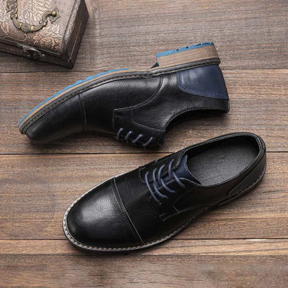 "Epoca Dorata" – Brogue Leather Oxfords By Enzo Bellari®