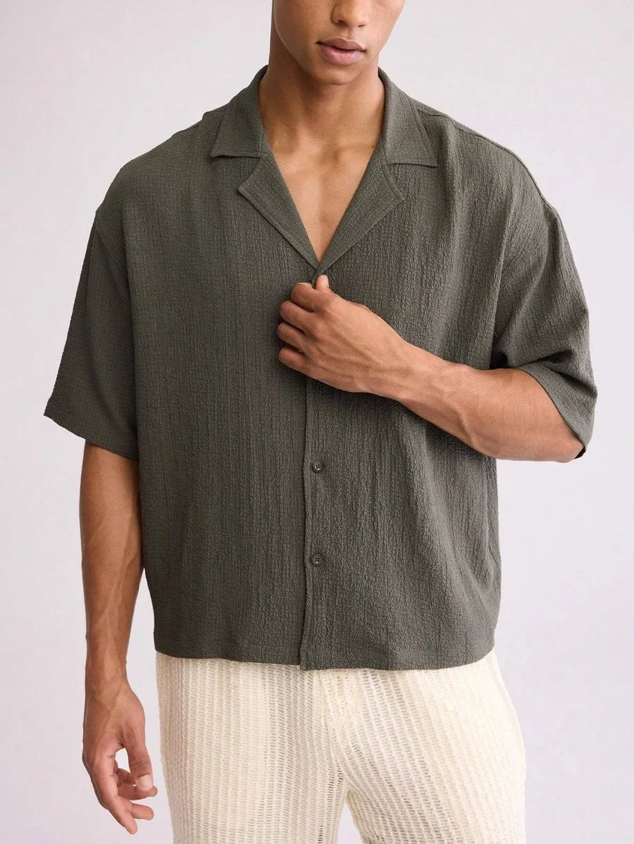"Collo Morbido" – Loose Collar Shirt By Enzo Bellari®