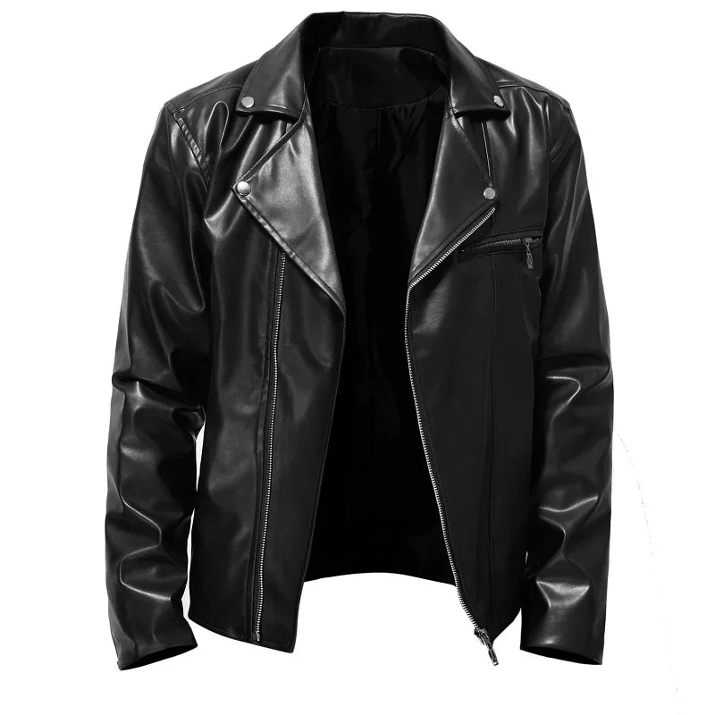 "Oro di Mare" – Casual Leather Motorcycle Jacket  By Enzo Bellari®