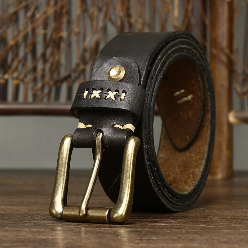 "Cintura Vera" – Genuine Leather Belt By Enzo Bellari®