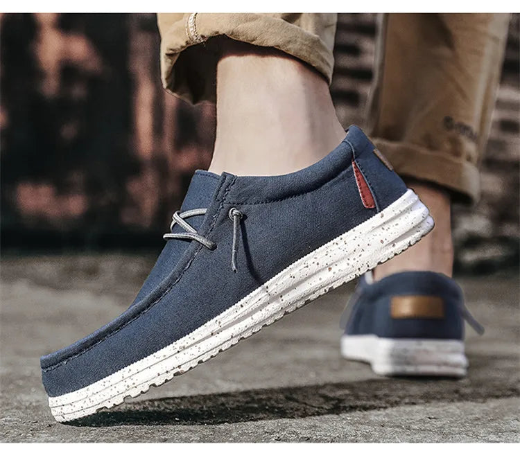 "Fior di Vento" – Plus Size Canvas Sneakers By Enzo Bellari®