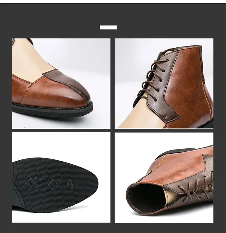 "Taglia Alta" – Retro High Top Shoes By Enzo Bellari®