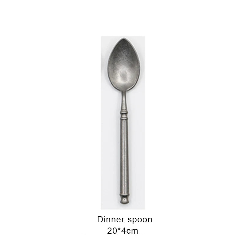 "Acciaio Retrò" – Stainless Flatware Cutlery Set By Enzo Bellari®