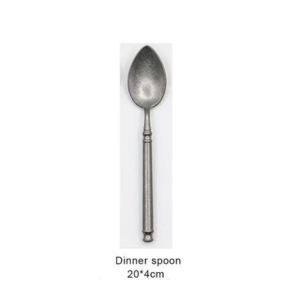 "Acciaio Retrò" – Stainless Flatware Cutlery Set By Enzo Bellari®