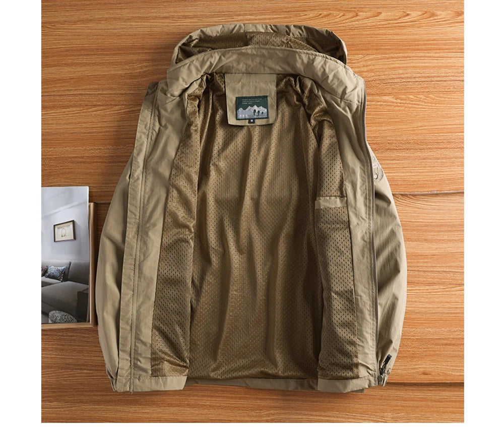 "Aria Serenata" – Waterproof Hiking Jacket By Enzo Bellari®