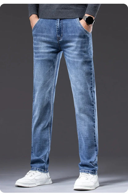 "Fior di Vento" – Loose Fit Straight Leg Jeans By Enzo Bellari®
