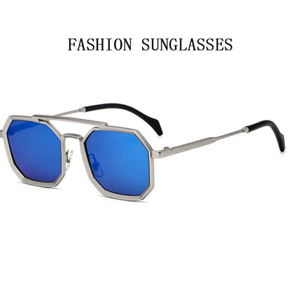 "Occhio Metallico" – Square Retro Sunglasses By Enzo Bellari®