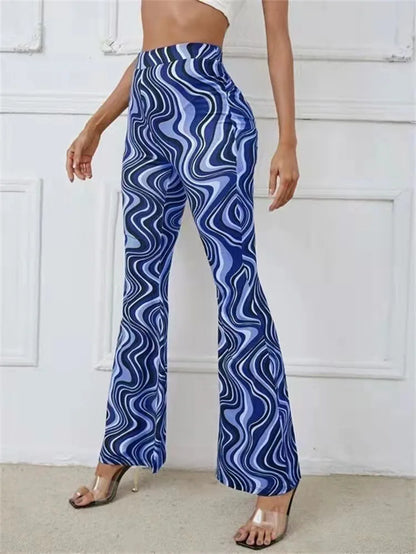 "Luce di Mare" – High Waist Flared Pants By Enzo Bellari®