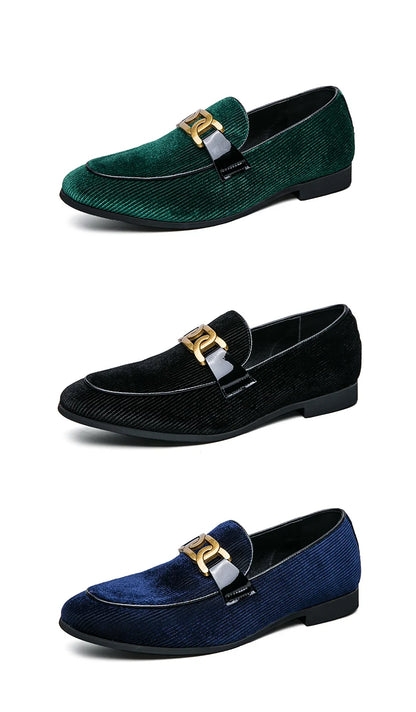 "Verde Lusso" – Green Leather Loafers By Enzo Bellari®