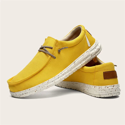 "Fior di Vento" – Plus Size Canvas Sneakers By Enzo Bellari®