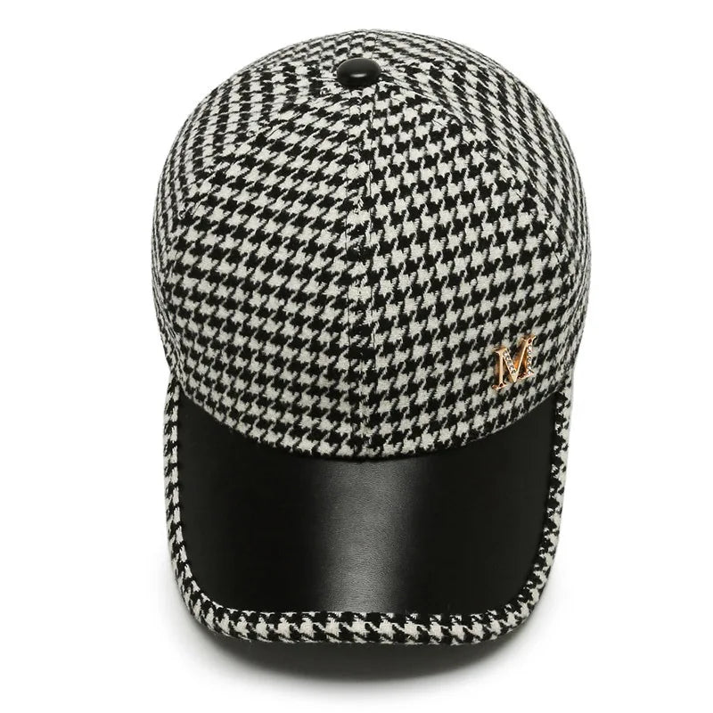 "Linea Sportiva" – Check Baseball Cap By Enzo Bellari®