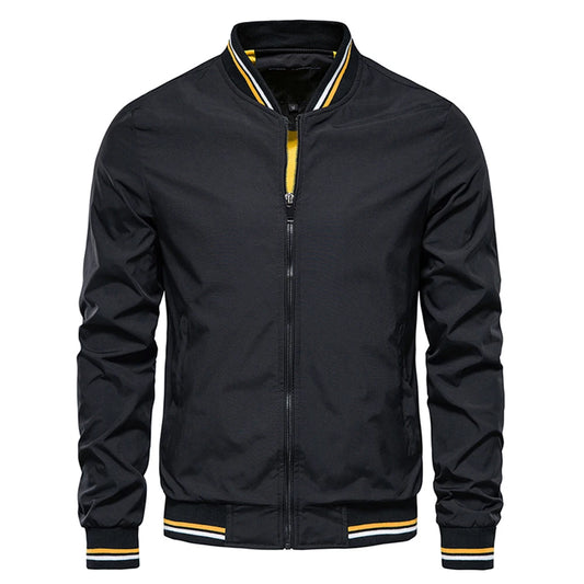 "Vera Luce" – Casual Slim Fit Bomber Jacket By Enzo Bellari®