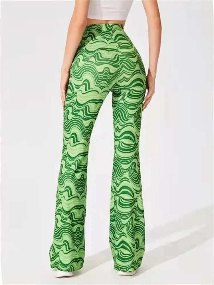 "Luce di Mare" – High Waist Flared Pants By Enzo Bellari®