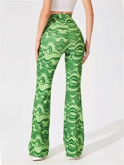 "Luce di Mare" – High Waist Flared Pants By Enzo Bellari®