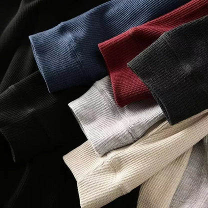 "Sole di Capri" – Slim Fit Henley T-shirt By Enzo Bellari®