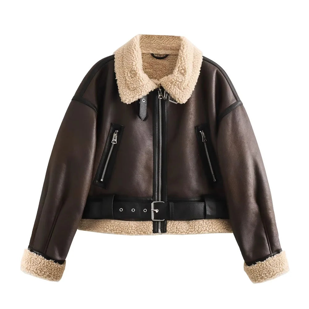 "Collo Peloso" – Fur Collar Short Jacket By Enzo Bellari®