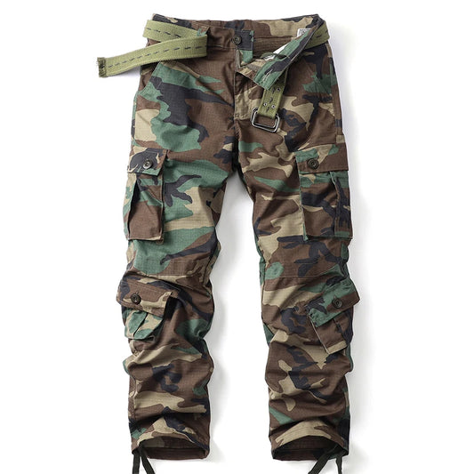 "Ombra Tattica" – Camo Cargo Pants By Enzo Bellari®