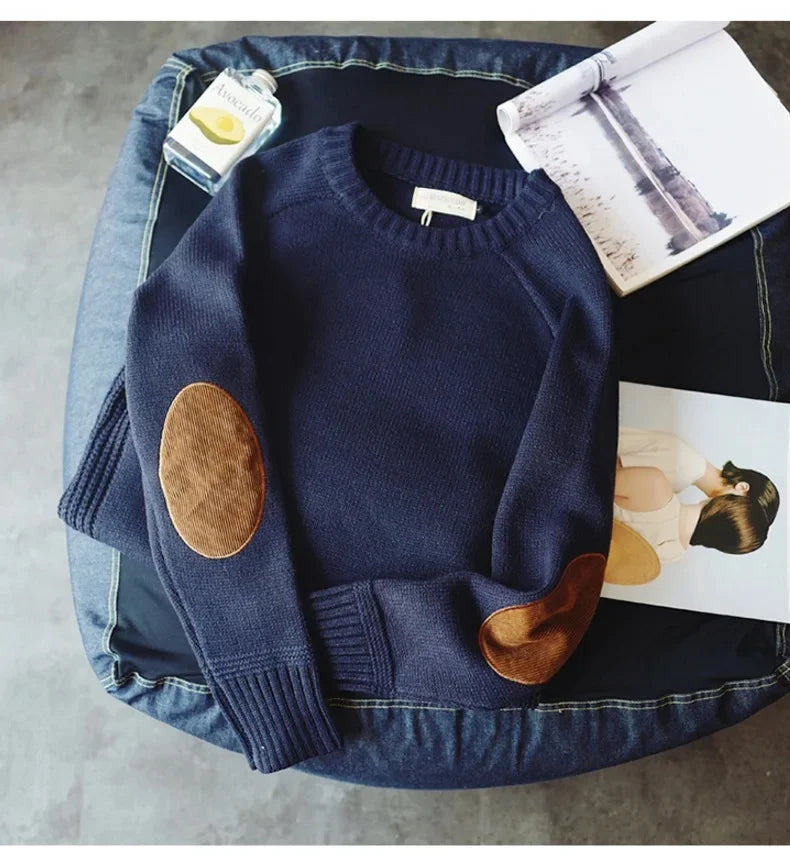 "Sole di Capri" – Thickened Knit Sweater By Enzo Bellari®