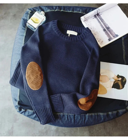 "Sole di Capri" – Thickened Knit Sweater By Enzo Bellari®