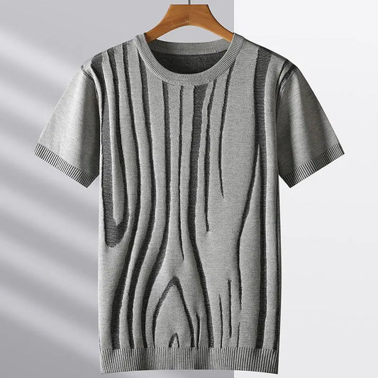 "Sole di Capri" – Round Neck Casual T-Shirt By Enzo Bellari®