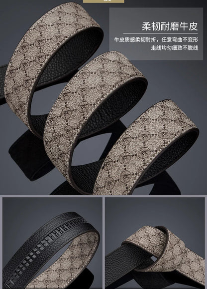 "Cintura Automatica" – Buckle Leather Belt By Enzo Bellari®