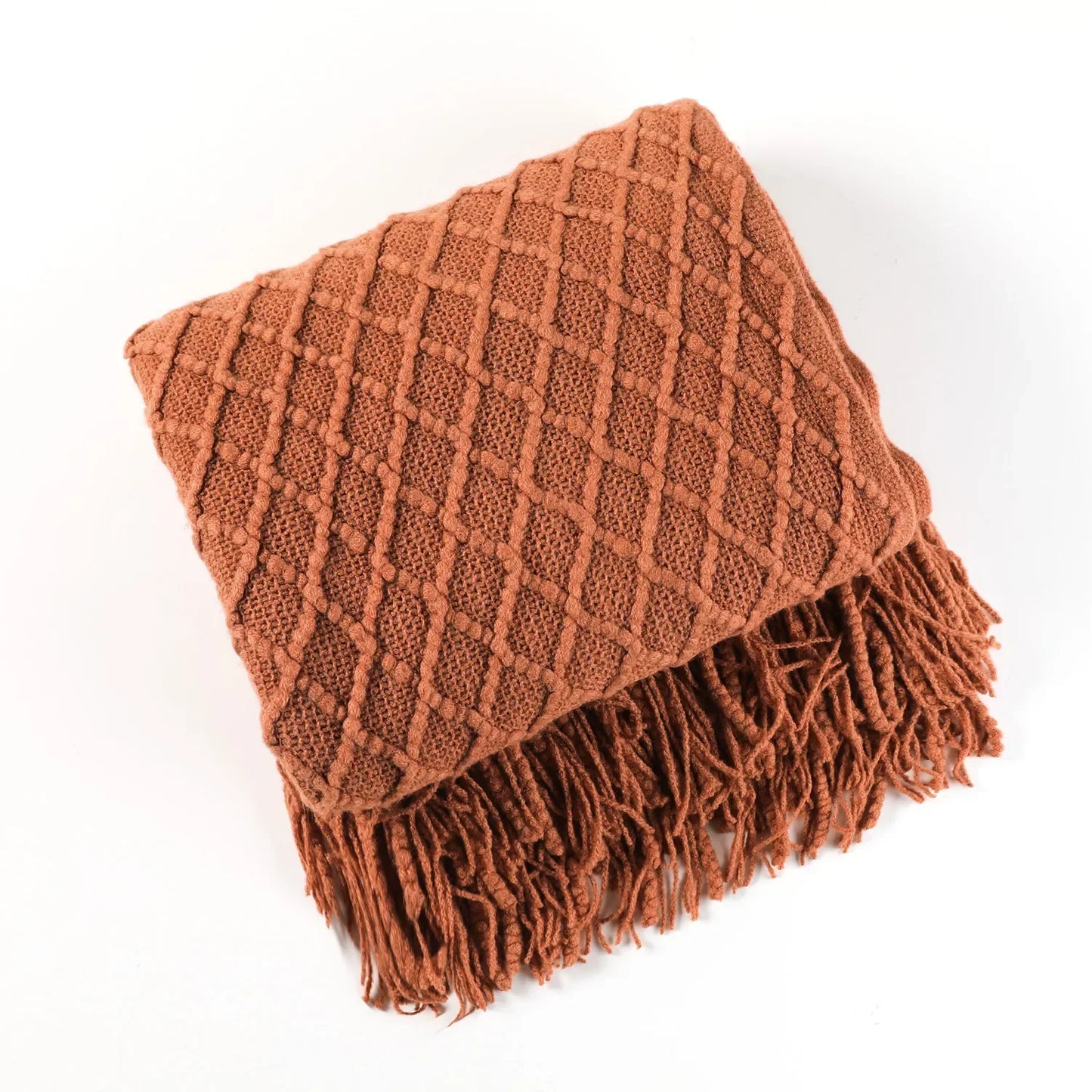 "Cielo Stellato" – Nordic Knit Sofa Blanket By Enzo Bellari®