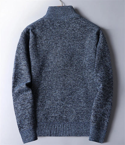 "Collo Alto" – Fleece Turtleneck Sweater By Enzo Bellari®