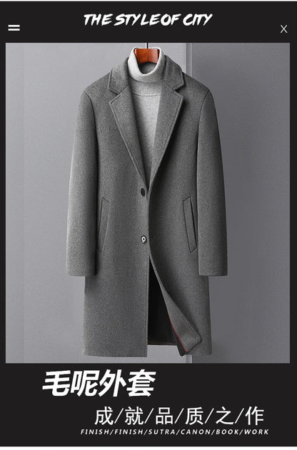 "Lana Lunga" – Woolen Trench Coat By Enzo Bellari®