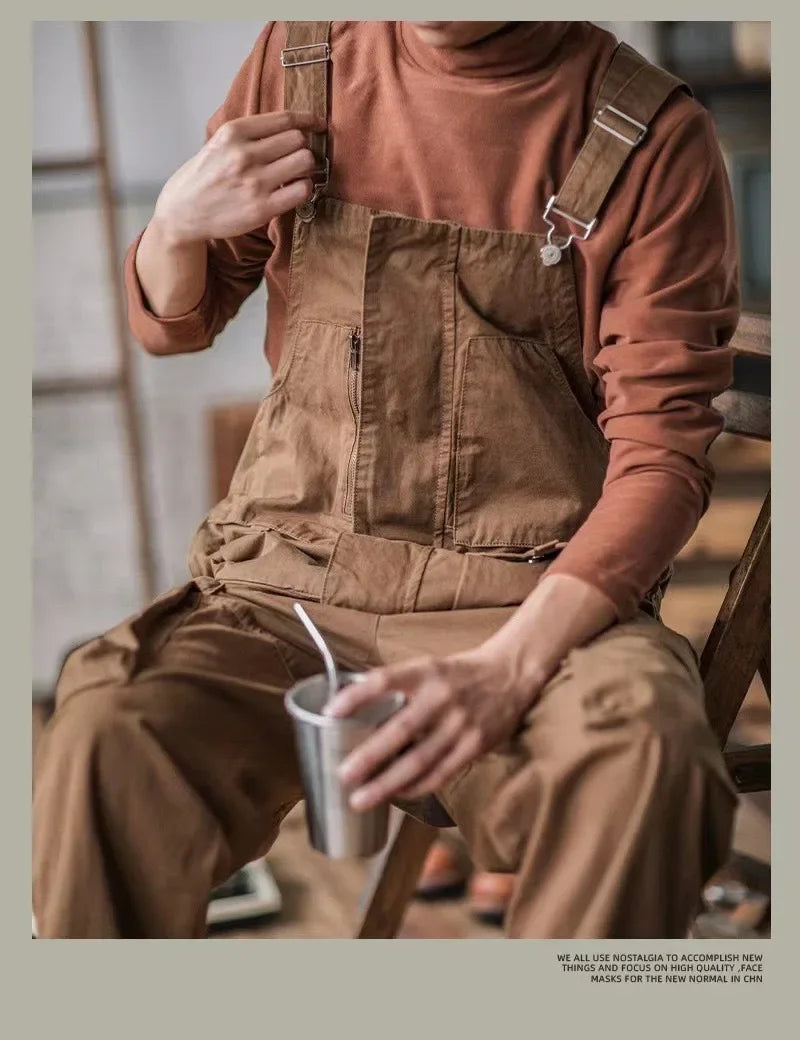 "Aria Serenata" – Multi-Pocket Work Jumpsuit By Enzo Bellari®