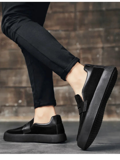 "Passo Stabile" – Non-slip Leather Loafers By Enzo Bellari®