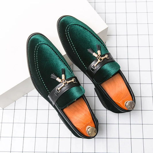 "Fior di Vento" – Patchwork Leather Loafers By Enzo Bellari®