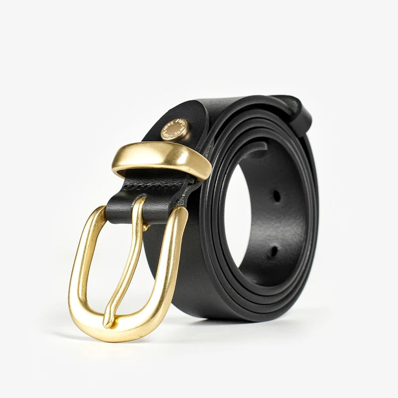 "Cintura Ovale" – Cow Leather Belt By Enzo Bellari®