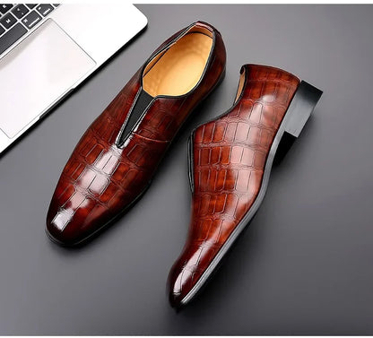 "Nodo Elegante" – Designer Oxford Loafers By Enzo Bellari®